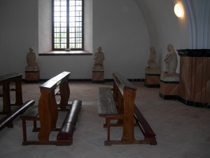 Interior de la iglesia