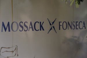 A Mossack Fonseca law firm logo is pictured in Panama City April 3, 2016. REUTERS/Carlos Jasso